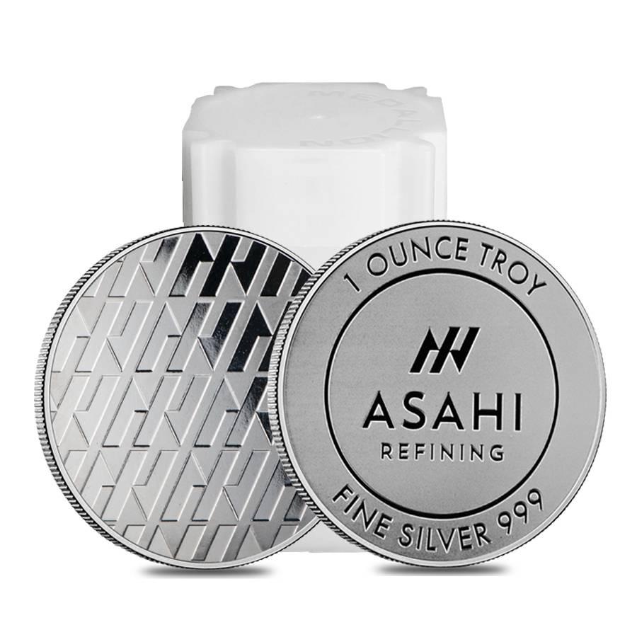 1 oz Asahi Silver Coin