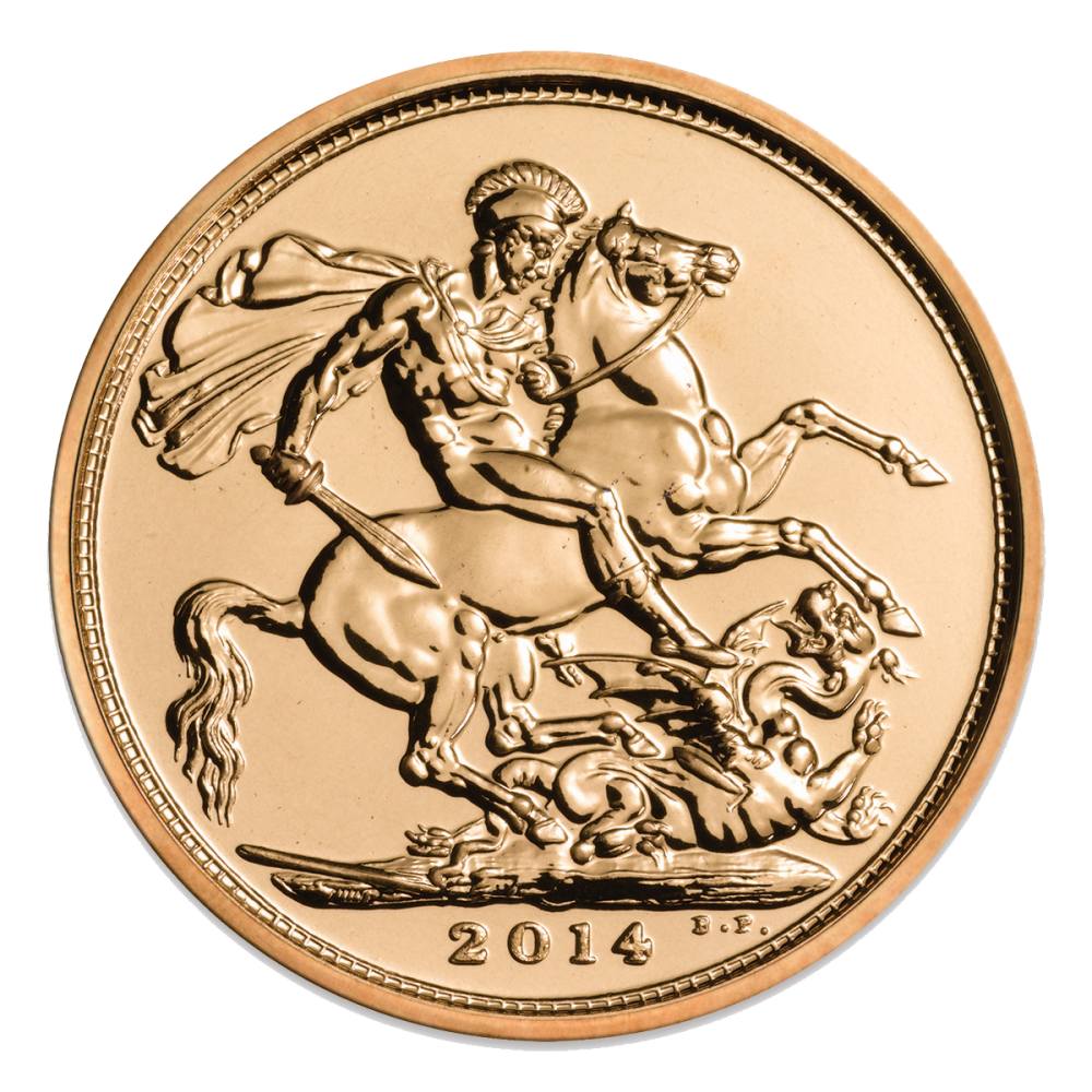 8 Gram Gold British Sovereign Coin
