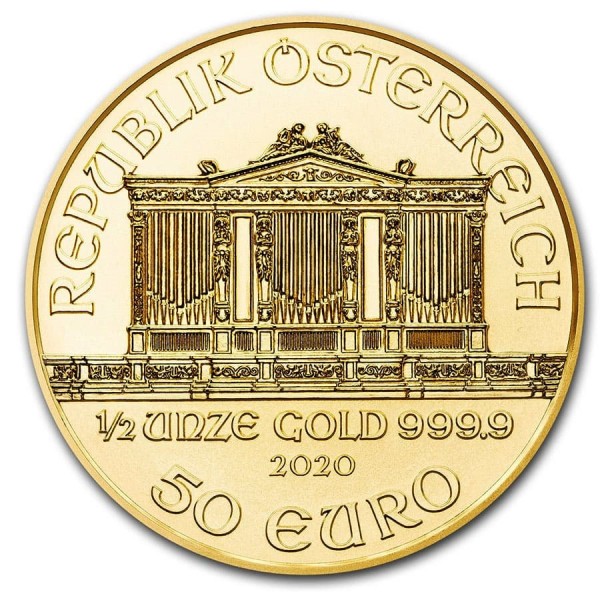 1/2 oz Philharmonic Gold Coin