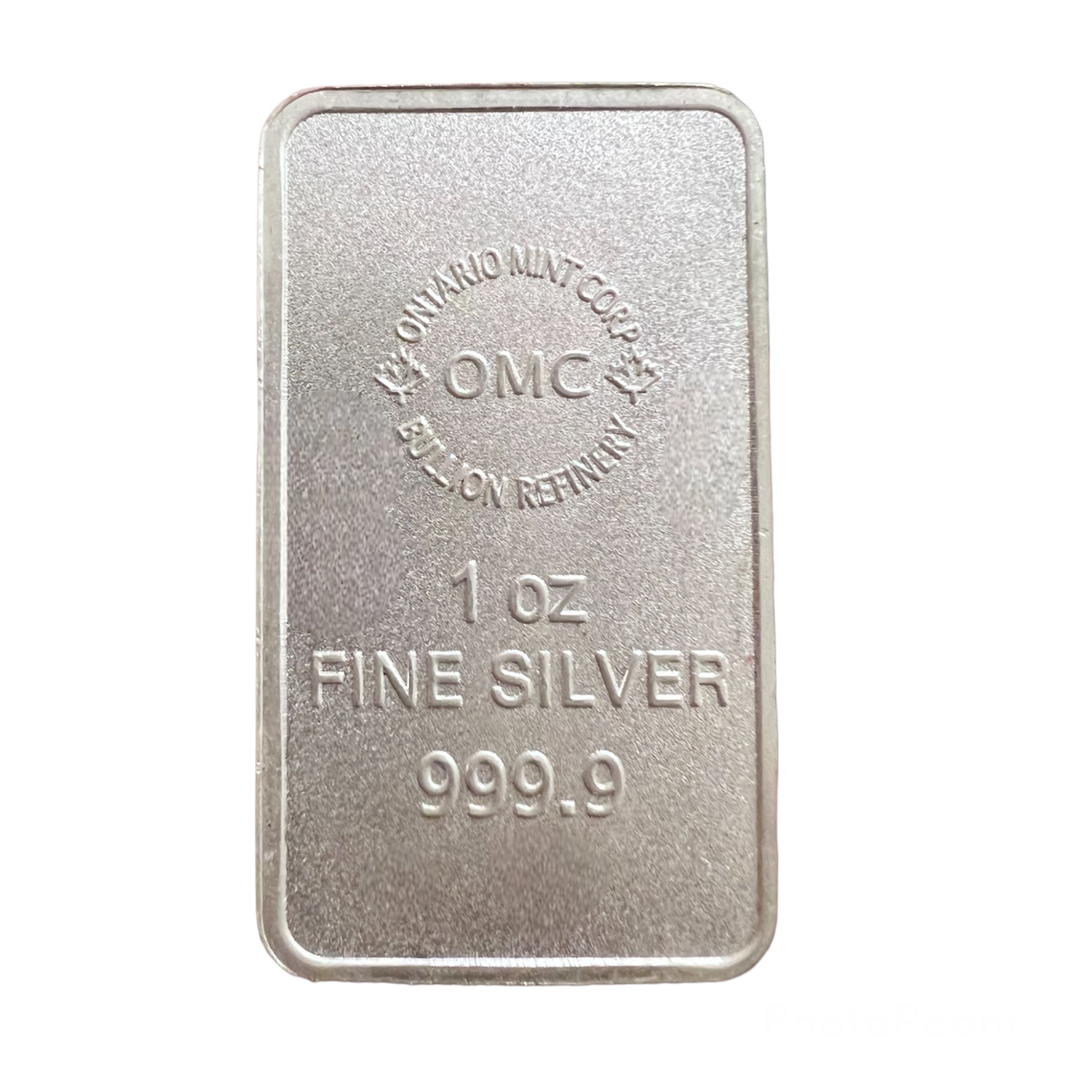 1oz Silver OMC bar