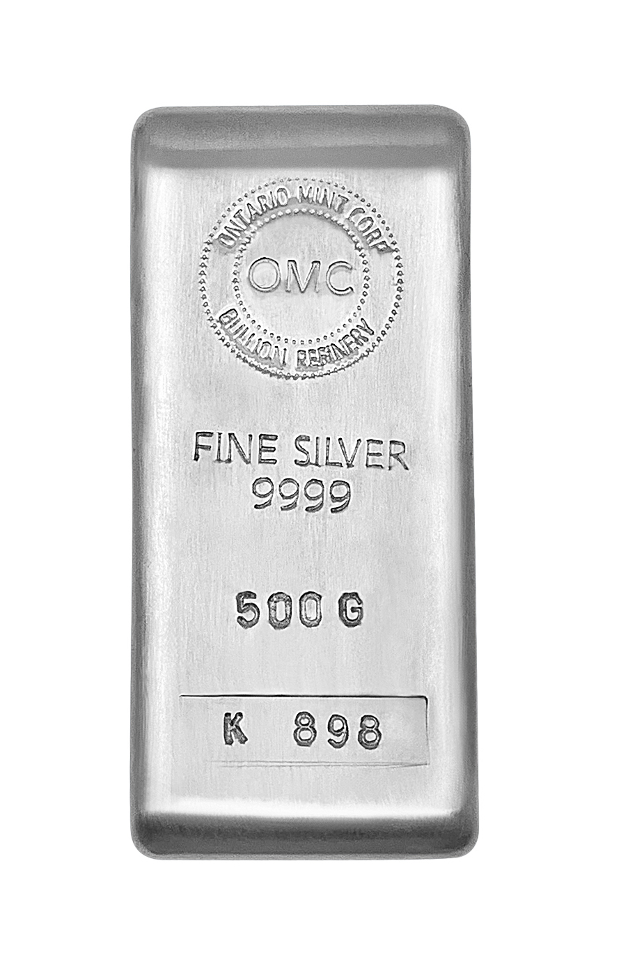 500 G OMC Silver Bar (99.99%)