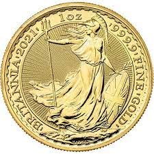 1 oz Britannia Gold Bullion Coin