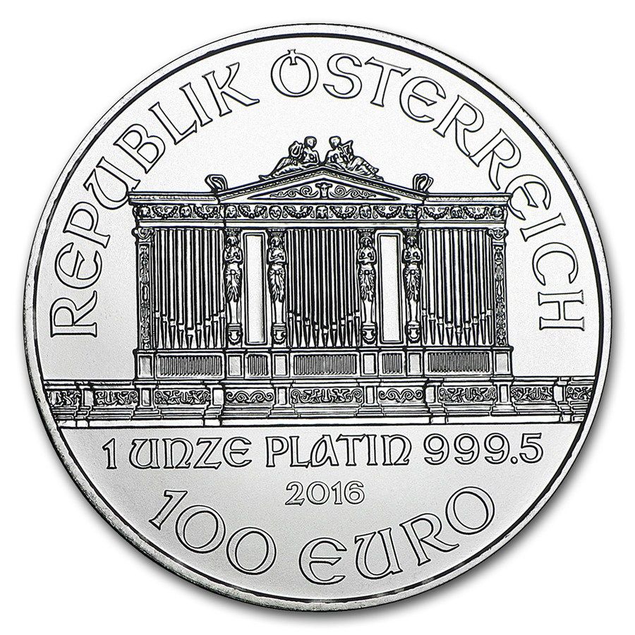 1oz Platinum Philharmonic Coin