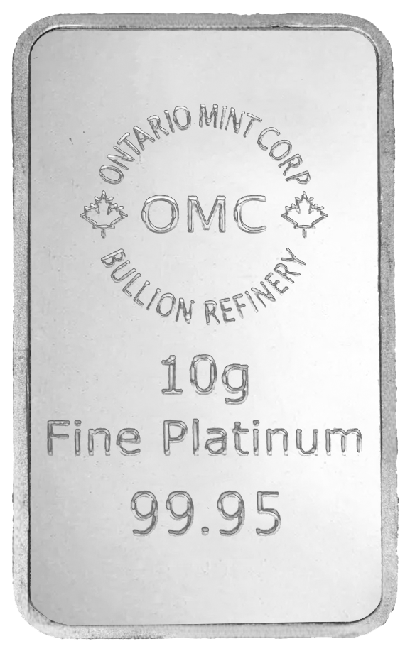 10 Gram Platinum OMC Bar