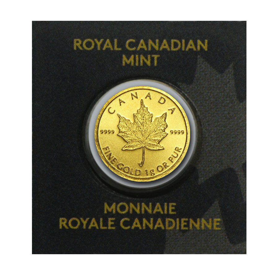 1 Gram Maple Leaf Coin