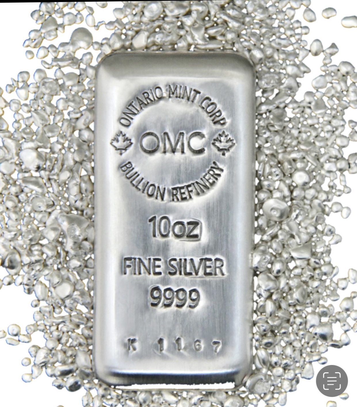 10 oz OMC Silver Bar (99.99%)