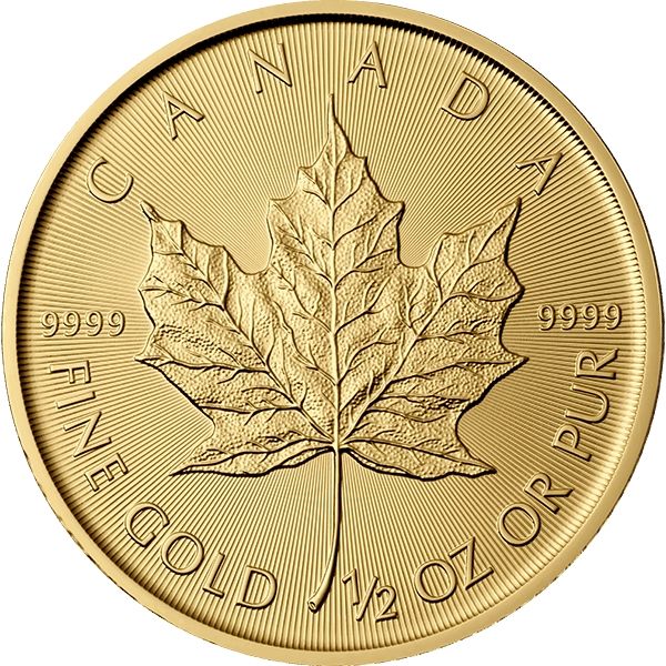 1/2oz Maple Leaf Coin