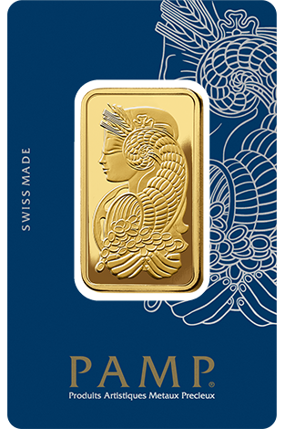 1oz Pamp Suisse Gold Bar (99.99%)